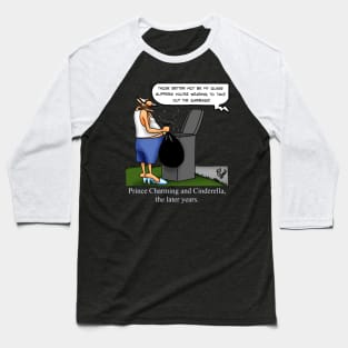 Funny Spectickles Cinderella Cartoon Humor Baseball T-Shirt